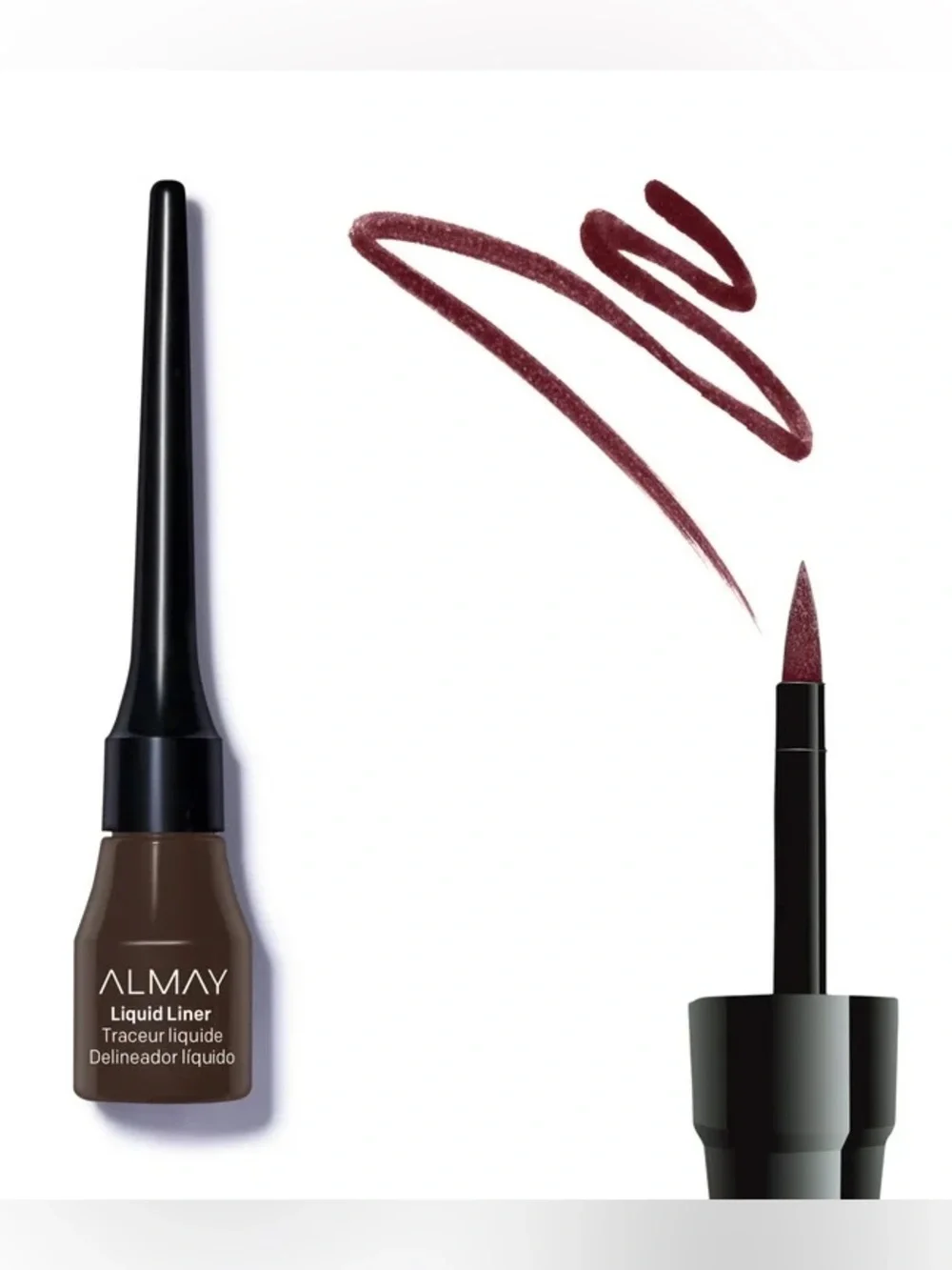 ALMAY Liquid Eyeliner Pen - 222 Brown, NEW